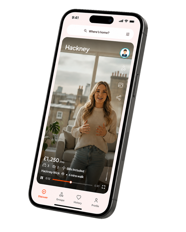 Discover screen